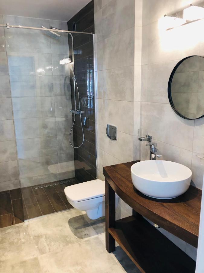Apartamenty Biala Perla อุสทรอน ภายนอก รูปภาพ